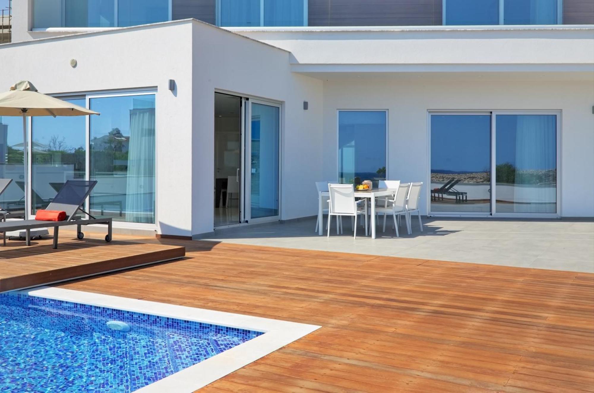 Beachfront Luxury Villa Idania Ayia Napa Exterior photo