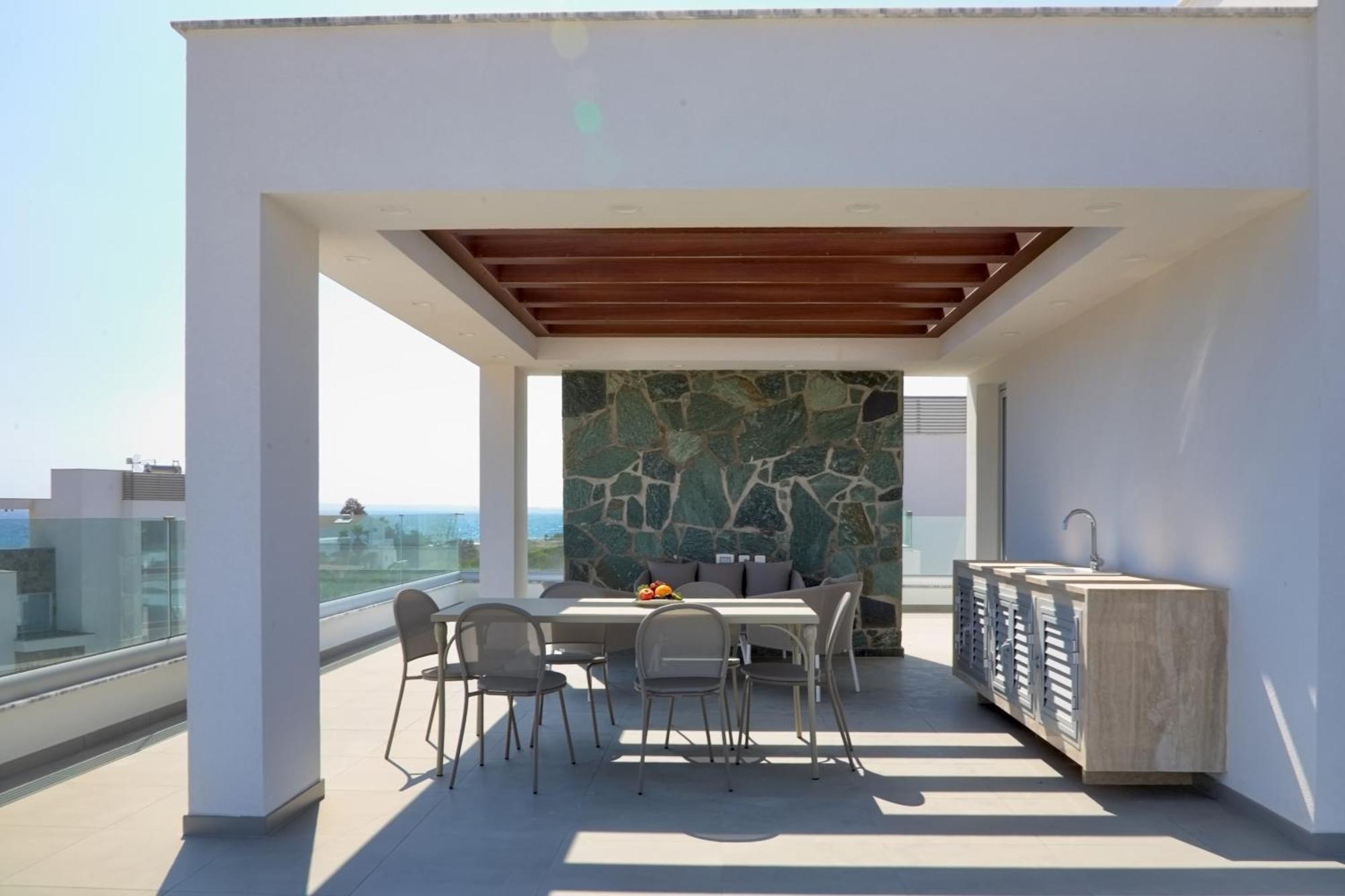 Beachfront Luxury Villa Idania Ayia Napa Exterior photo