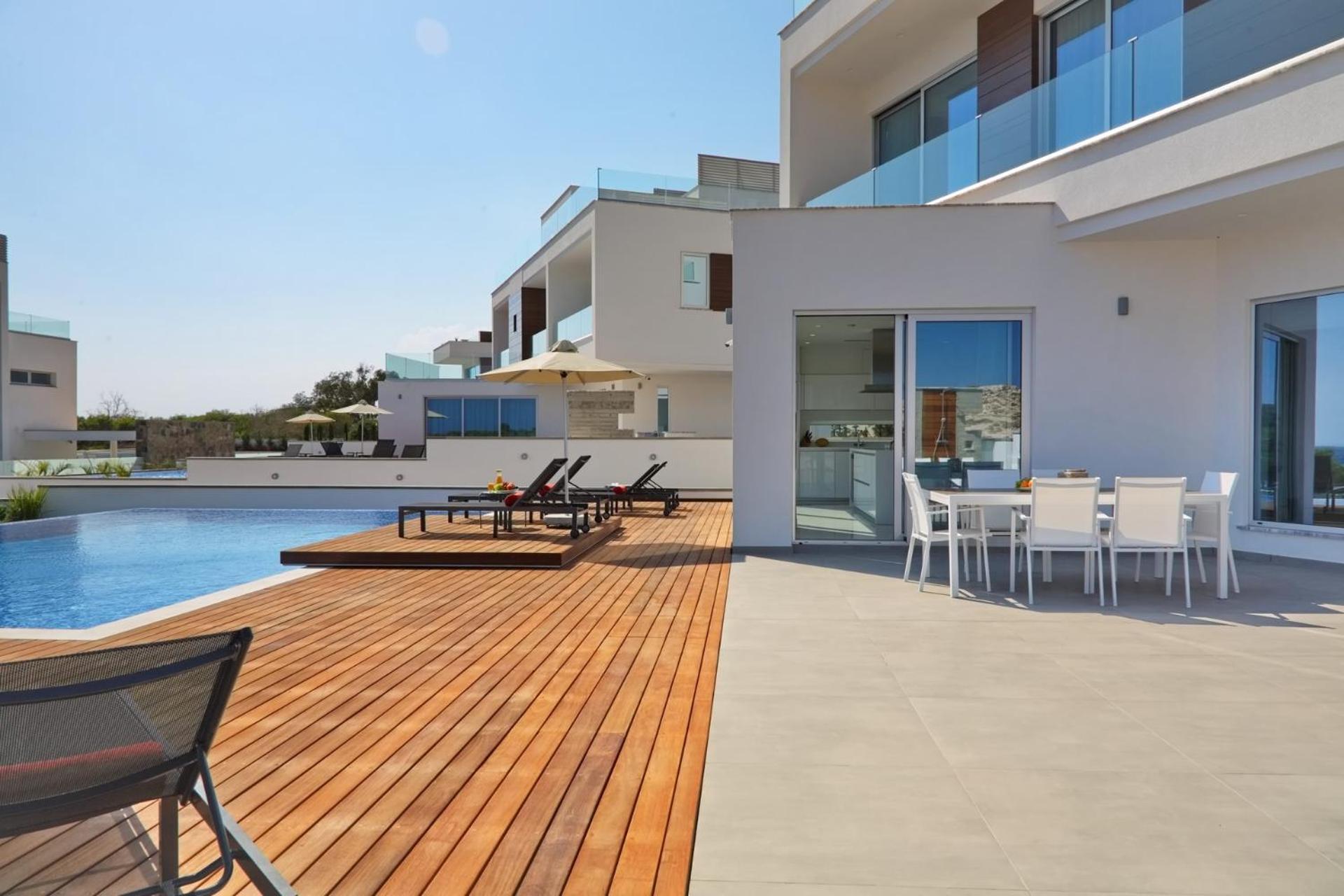 Beachfront Luxury Villa Idania Ayia Napa Exterior photo