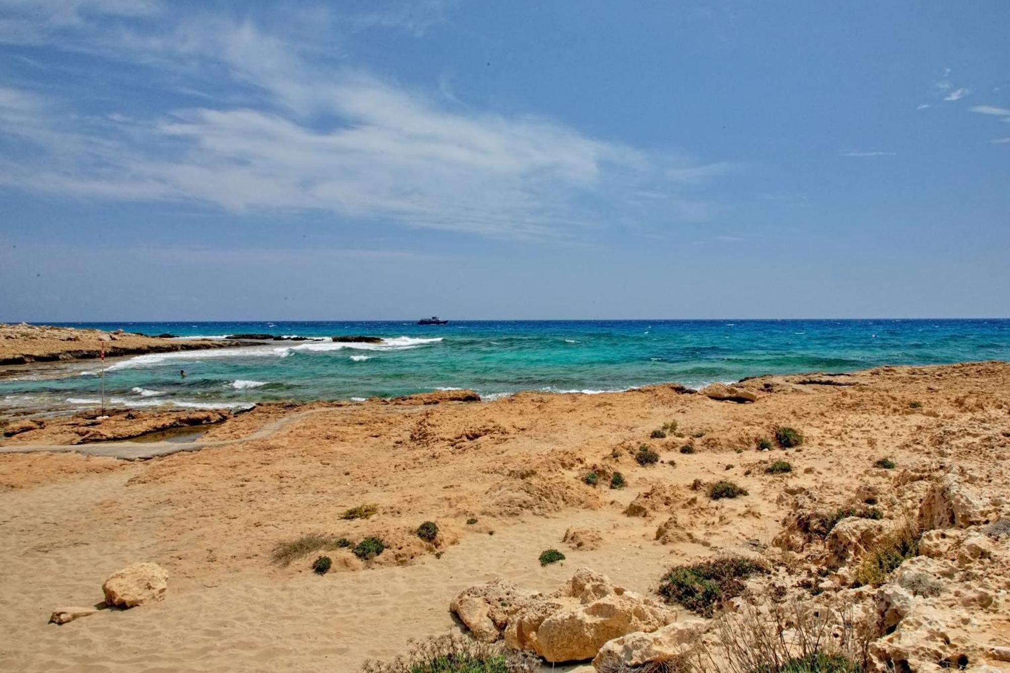 Beachfront Luxury Villa Idania Ayia Napa Exterior photo